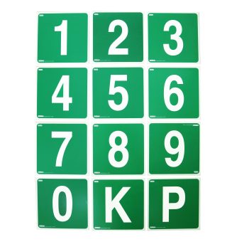 Jälkivalaisevat kerrosnumerointi opasteet