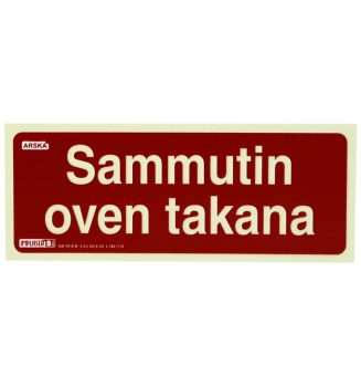 JÄLKIVALAISEVA SAMMUTIN OVEN TAKANA OPASTEKYLTTI